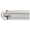 Keeney Mfg Smooth 1.5 x 36" Straight Polished Stainless Steel Grab Bar, 36.00" L, Stainless Steel PP1910PS - alternate 2